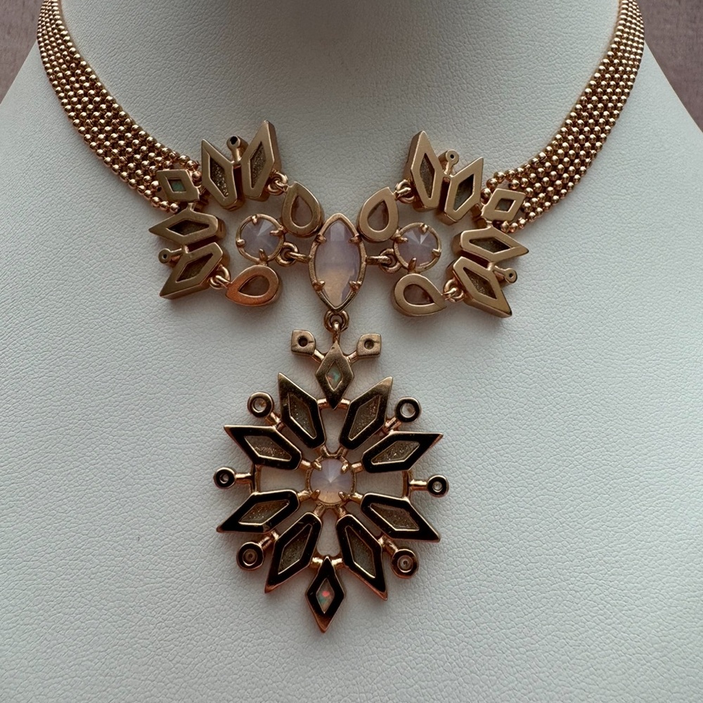 Kendra Scott Isabella Rose Gold Choker - Picture 7 of 8